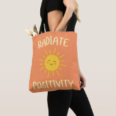 Stralende Positiviteit Tote Bag (Dichtbij)