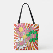Stralende Positiviteit Tote Bag (Achterkant)
