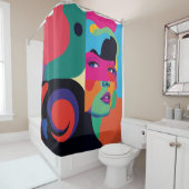 Stralende Reflectie Douchegordijn (In situ)