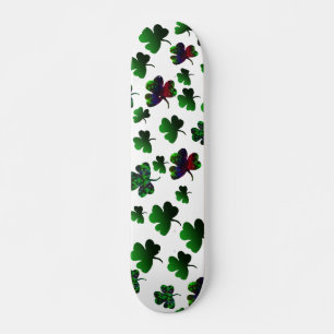 Stralende Regenboog Klaver Persoonlijk Skateboard