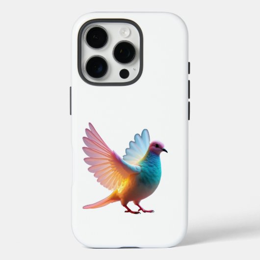 stralende regenboogduif Case-Mate iPhone case (Achterkant)