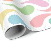 stralende regendruppel cadeaupapier (Rol Hoek)