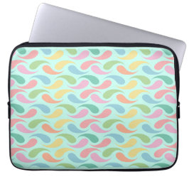 stralende regendruppel laptop sleeve
