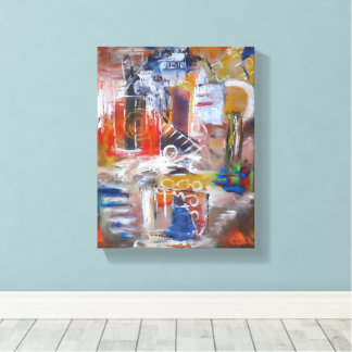 Stralende Ritmen  Canvas Afdruk