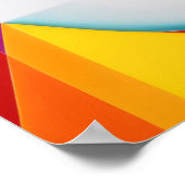 Stralende rode lippen: een feest van kleur en char poster (Hoek)