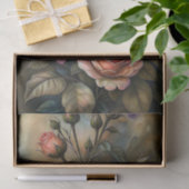 Stralende Roos Kunst Decoupage Tissuepapier (Geschenk)