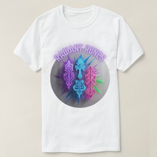Stralende runen - Spellbound T-shirt (Design voorkant)