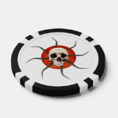 Stralende Schedels voor altijd Poker Chips (Enkel)
