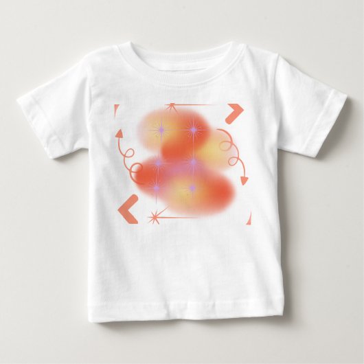 Stralende stervormige abstracte ontwerp (Voorkant)