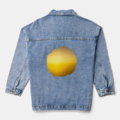 Stralende stilte denim jacket (Achterkant)