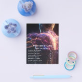 Stralende Stroom Aura Energie Flyer (Enkel)