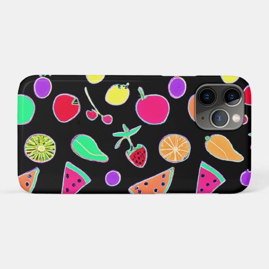 Stralende Tropic Neon Magic Case-Mate iPhone Case (Achterkant (horizontaal))