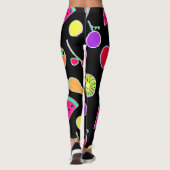 Stralende Tropic Neon Magic Leggings (Achterkant)
