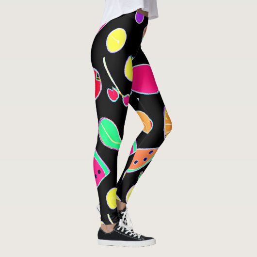 Stralende Tropic Neon Magic Leggings (Rechts)