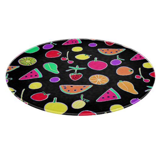 Stralende Tropic Neon Magic Snijplank (Hoek)