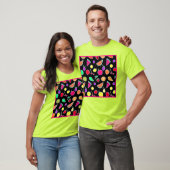 Stralende Tropic Neon Magic T-shirt (Unisex)