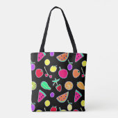 Stralende Tropic Neon Magic Tote Bag (Achterkant)