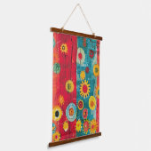 Stralende Tuin Hangend Wandkleed (Gebogen)