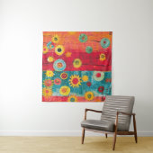 stralende tuin wandkleed (In Situ (horizontaal))