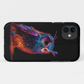 Stralende Uil Case-Mate iPhone Case (Achterkant (horizontaal))