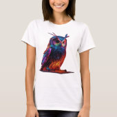 Stralende Uil T-shirt (Voorkant)