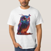 Stralende Uil T-shirt (Voorkant)