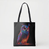 Stralende Uil Tote Bag (Voorkant)