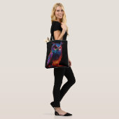 Stralende Uil Tote Bag (Op model)