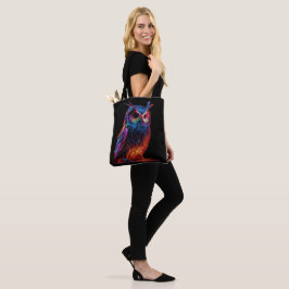 Stralende Uil Tote Bag