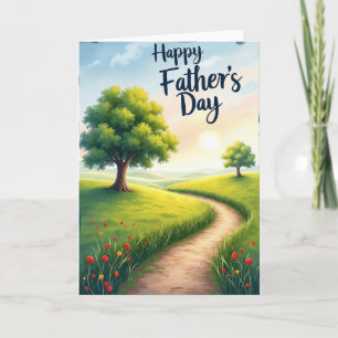 Stralende Vaderdag Vista Card Kaart