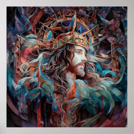 Stralende Verlossing: De Tweede Komst van Jezus Poster