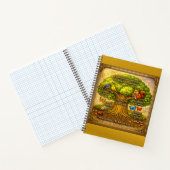 Stralende Visieboom Notitieboek (Binnen)