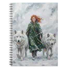 Stralende Vredesduif Lantaarn Imbolc Sneeuwklokjes Notitieboek