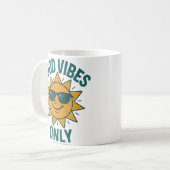 Stralende vreugde - gewoon de gelukkige gevoelens koffiemok (Voorkant links)