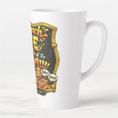 Stralende vreugde latte mok (Rechts)