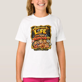Stralende vreugde t-shirt