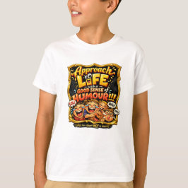 Stralende vreugde t-shirt