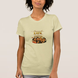 Stralende vreugde t-shirt
