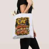 Stralende vreugde tote bag (Dichtbij)
