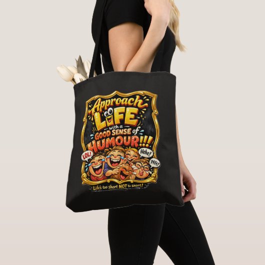 Stralende vreugde tote bag (Dichtbij)