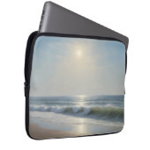 Stralende Zomer aan Zee Laptop Sleeve (Voorkant Rechts)