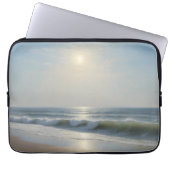 Stralende Zomer aan Zee Laptop Sleeve (Voorkant)