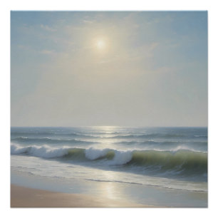 Stralende Zomer aan Zee Perfect Poster