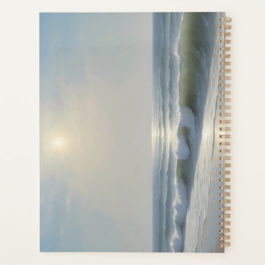 Stralende Zomer aan Zee Planner (Achterkant)