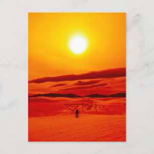 stralende zon briefkaart