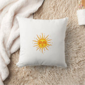 "Stralende Zon Decoratie Kussens" Kussen (Deken)