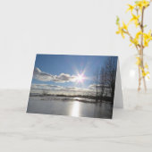 Stralende Zon - Lege Kaart (Gele Bloem)