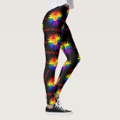 Stralende Zon – Pride Kunst Leggings (Rechts)