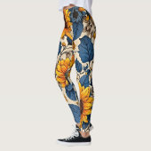 Stralende Zonnebloem Bliss: Omarm Levendigheid met Leggings (Links)