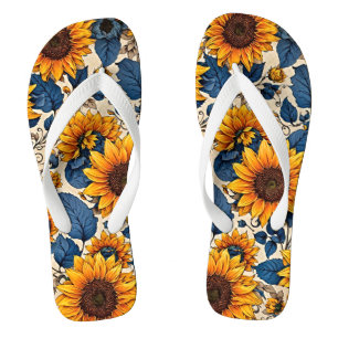 Stralende Zonnebloem Bliss-Stap in Levendig Comfor Teenslippers